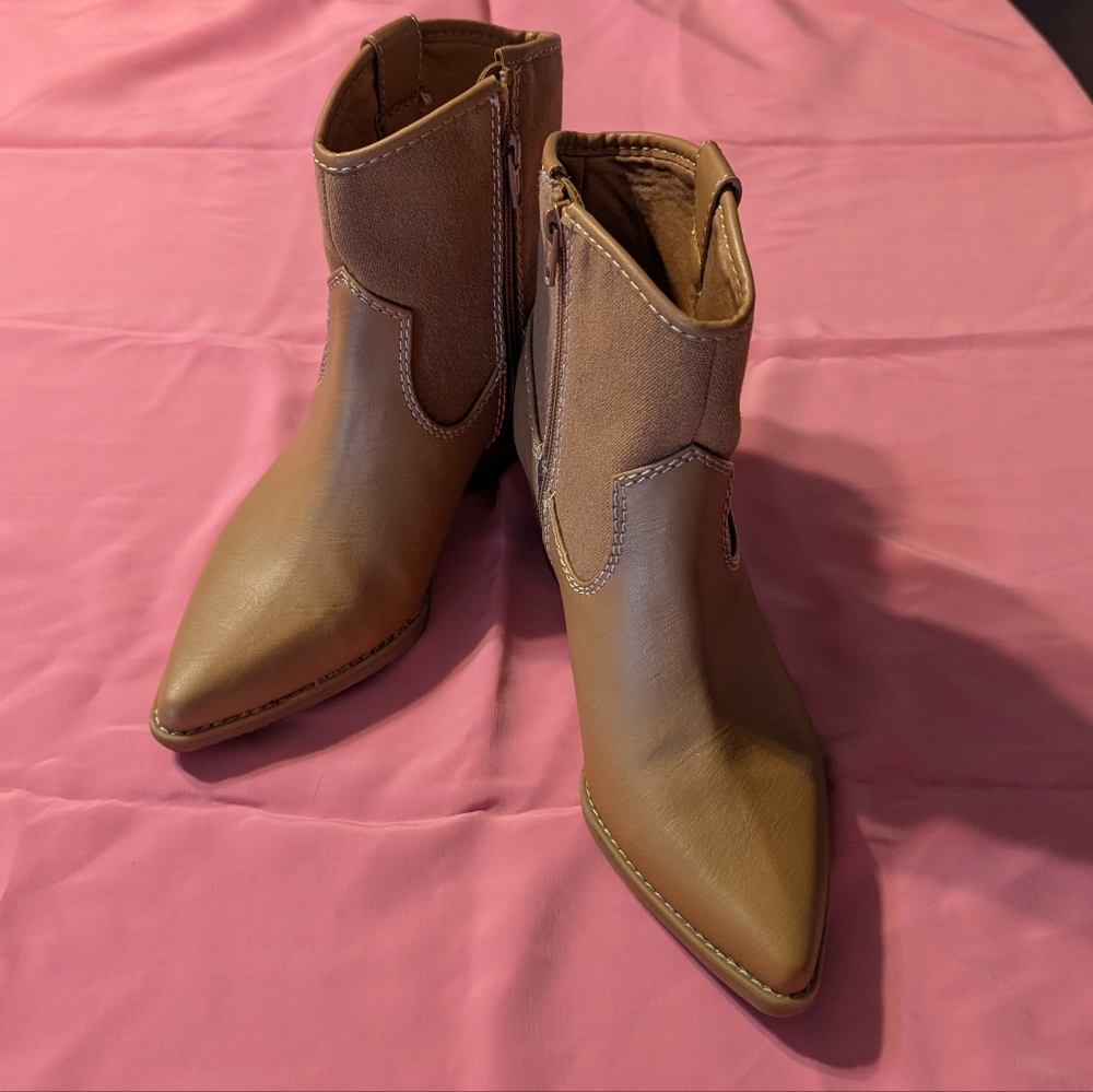 Tan Ankle Boots - Universal Thread